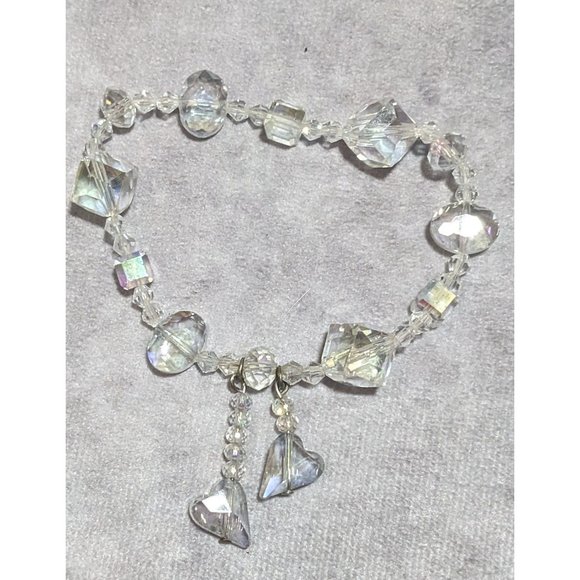 Sparkly Crystal Heart Bracelet - Picture 3 of 7